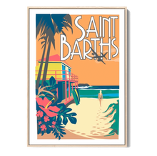 Load image into Gallery viewer, ST BARTHS ARTPRINTS.COM