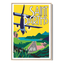 Load image into Gallery viewer, lST BARTHS ARTPRINTS .COM