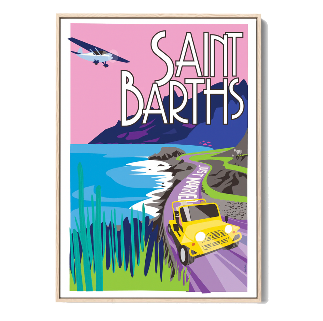 ST BARTHS JUST MARRIED!