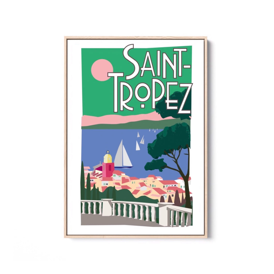 LEGENDARY SAINT TROPEZ & SAILORS POSTER