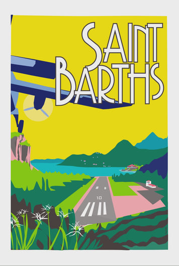 ST BARTHS ARTPRINTS
